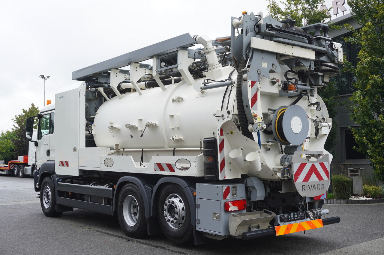 MAN TGS 26.360 E6 / RIVARD sewage cleaner 18 m3 / 90 tho. km / steering axle / 2 units - Каналопочистваща машина: снимка 4 MAN TGS 26.360 E6 / RIVARD sewage cleaner 18 m3 / 90 tho. km / steering axle / 2 units - Каналопочистваща машина: снимка 4