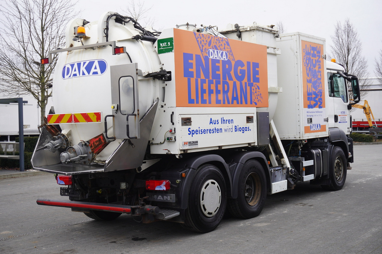 MAN TGS 26.360 / Holzmann Fahrzeugbau HBS 28/120.00 kitchen waste vehicle / Euro 5 - Боклукчийска кола: снимка 4 MAN TGS 26.360 / Holzmann Fahrzeugbau HBS 28/120.00 kitchen waste vehicle / Euro 5 - Боклукчийска кола: снимка 4