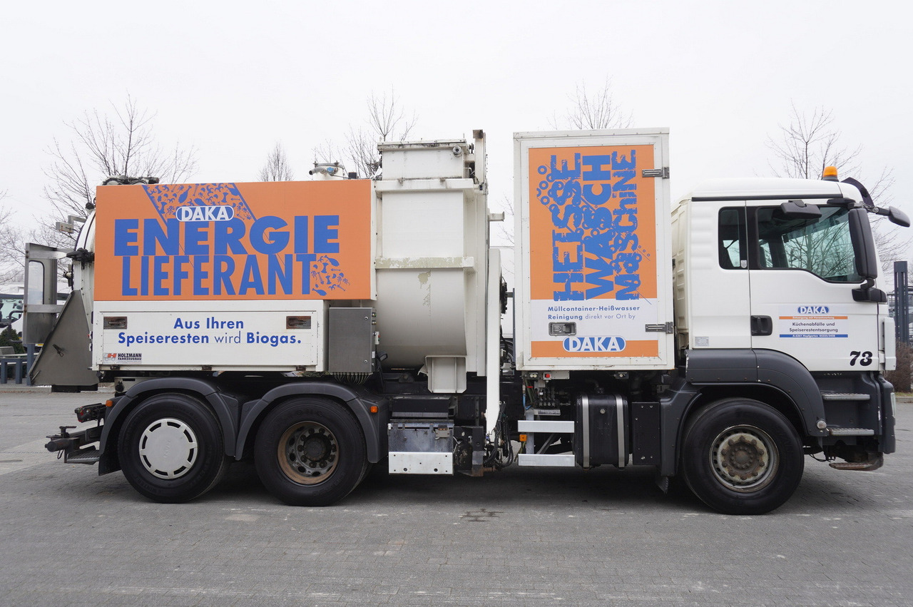 MAN TGS 26.360 / Holzmann Fahrzeugbau HBS 28/120.00 kitchen waste vehicle / Euro 5 - Боклукчийска кола: снимка 5 MAN TGS 26.360 / Holzmann Fahrzeugbau HBS 28/120.00 kitchen waste vehicle / Euro 5 - Боклукчийска кола: снимка 5