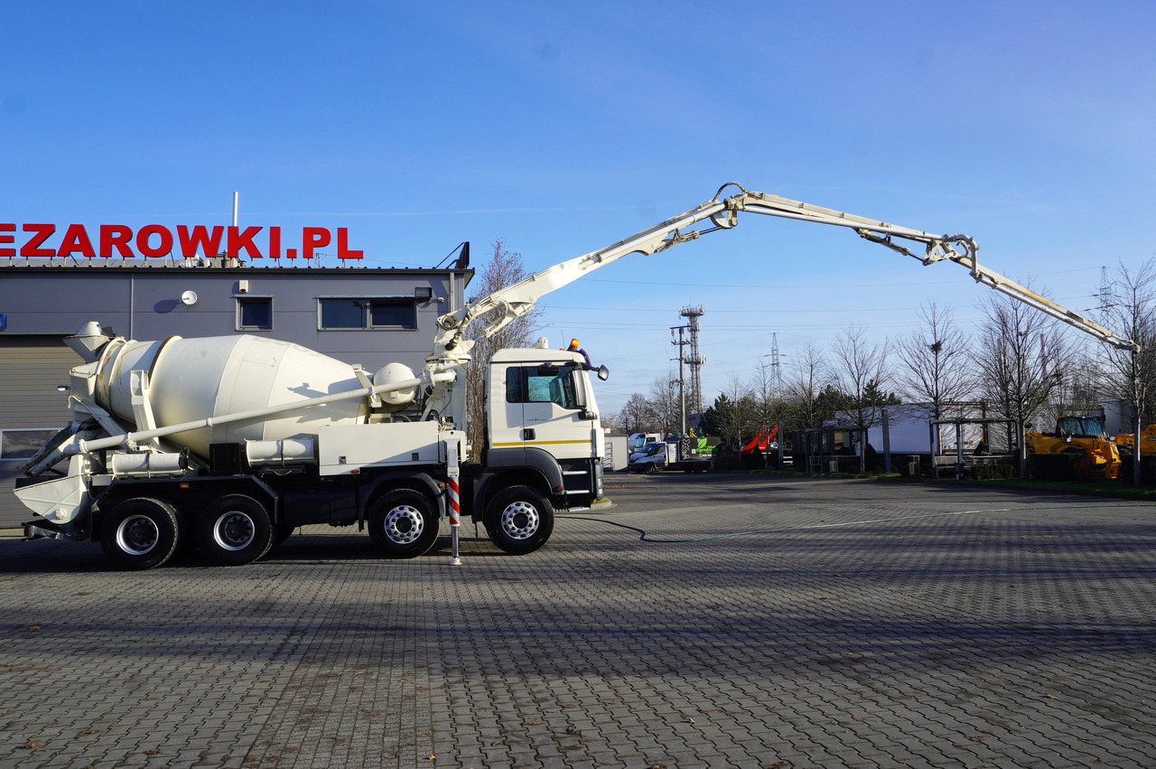 MAN TGS 32.400 8x4 Concrete Mixer Pump truck / 426 MTH !!! / 18 meters - Бетон помпа: снимка 5 MAN TGS 32.400 8x4 Concrete Mixer Pump truck / 426 MTH !!! / 18 meters - Бетон помпа: снимка 5