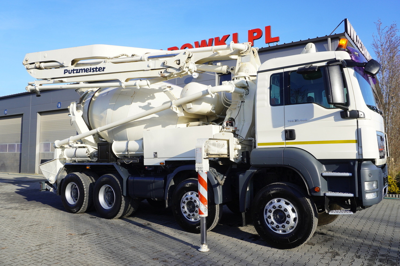 MAN TGS 32.400 8x4 Concrete Mixer Pump truck / 426 MTH !!! / 18 meters - Бетон помпа: снимка 3 MAN TGS 32.400 8x4 Concrete Mixer Pump truck / 426 MTH !!! / 18 meters - Бетон помпа: снимка 3