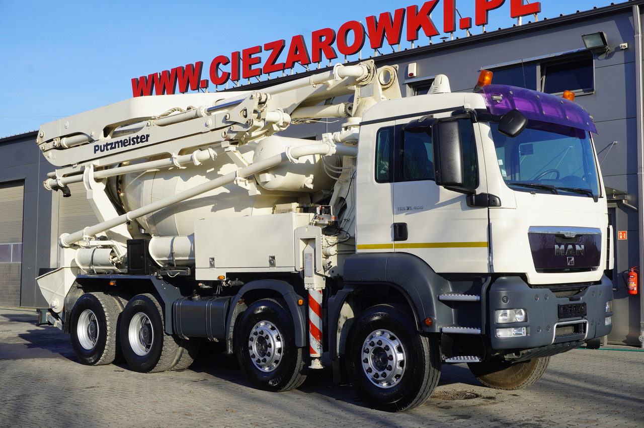MAN TGS 32.400 8x4 Concrete Mixer Pump truck / 426 MTH !!! / 18 meters - Бетон помпа: снимка 2 MAN TGS 32.400 8x4 Concrete Mixer Pump truck / 426 MTH !!! / 18 meters - Бетон помпа: снимка 2