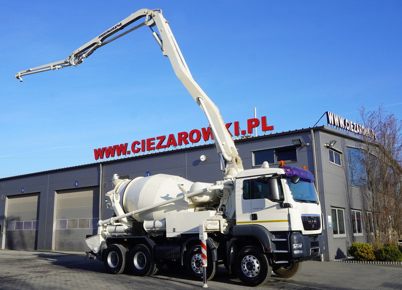MAN TGS 32.400 8x4 Concrete Mixer Pump truck / 426 MTH !!! / 18 meters - Бетон помпа: снимка 1 MAN TGS 32.400 8x4 Concrete Mixer Pump truck / 426 MTH !!! / 18 meters - Бетон помпа: снимка 1