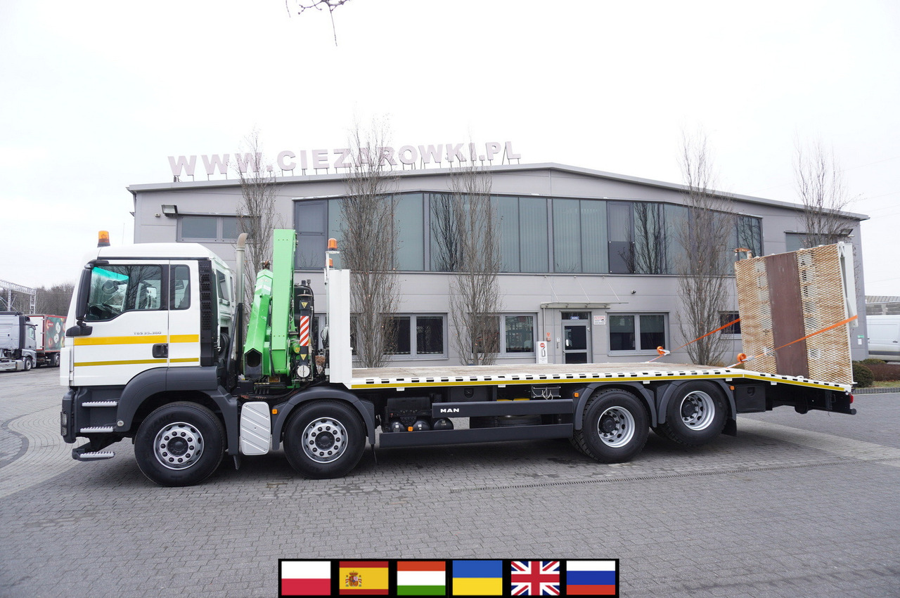 MAN TGS 35.360 E5 8x2 / HDS HIAB XS 166 HIDUO / 6.2 t lifting capacity / 12 m reach - Автовоз камион, Камион с кран: снимка 1 MAN TGS 35.360 E5 8x2 / HDS HIAB XS 166 HIDUO / 6.2 t lifting capacity / 12 m reach - Автовоз камион, Камион с кран: снимка 1