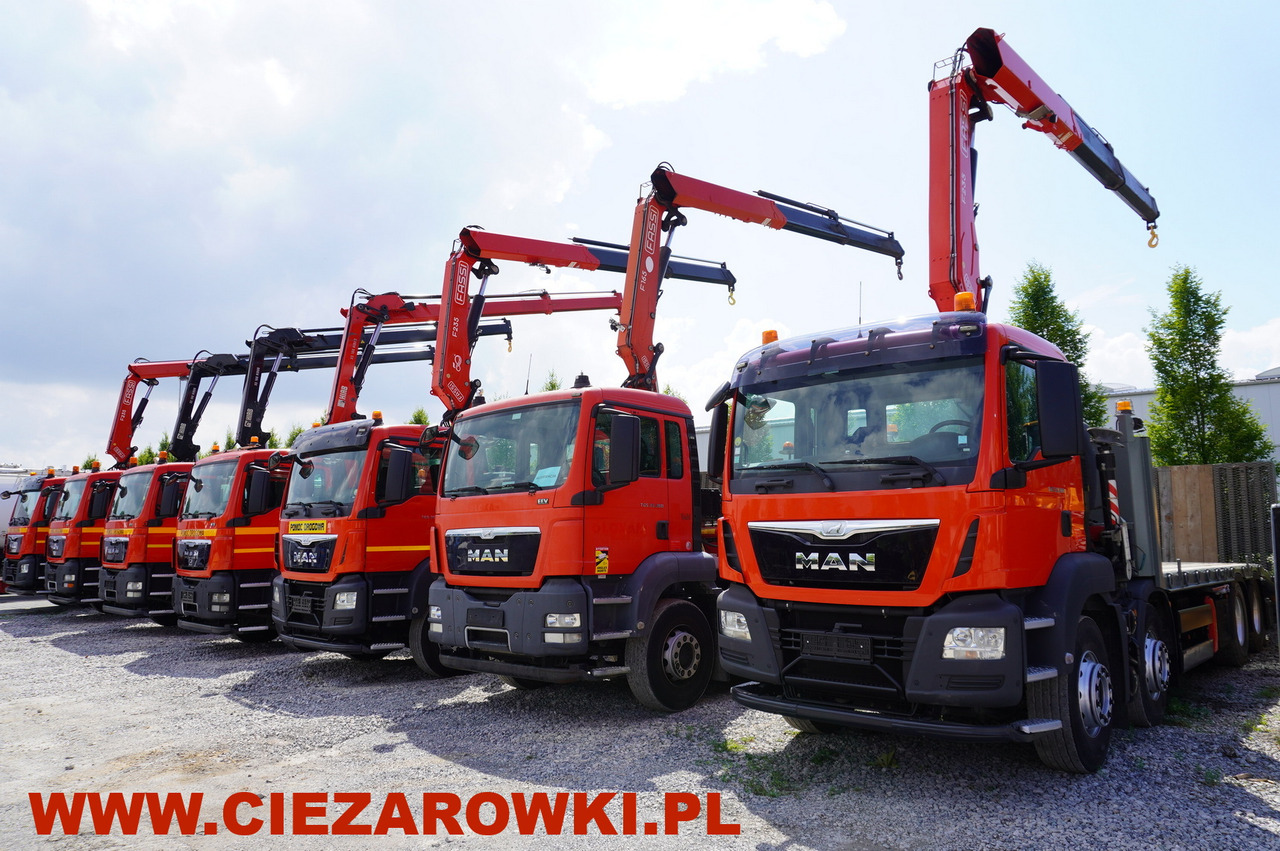 Камион пътна помощ MAN TGS 35.360 E5 EEV 8×2 / Crane HIAB XS 166 HIDUO PILOT / Tow truck: снимка 1