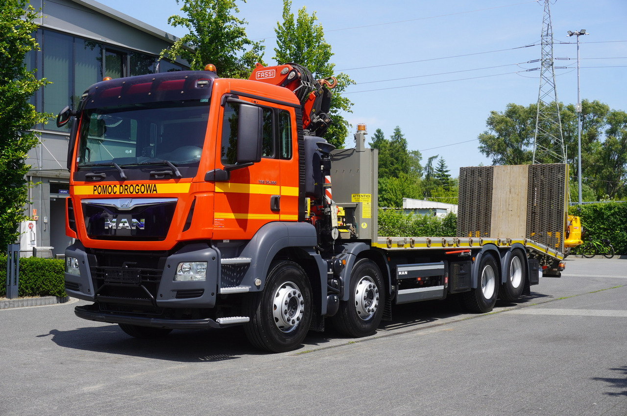 MAN TGS 35.360 E6 8x2 / FASSI F235 crane / 6.5 T cap. / 8.3 m reach - Автовоз камион, Камион с кран: снимка 3 MAN TGS 35.360 E6 8x2 / FASSI F235 crane / 6.5 T cap. / 8.3 m reach - Автовоз камион, Камион с кран: снимка 3