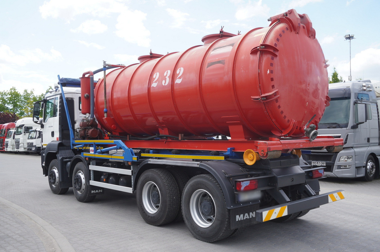 MAN TGS 35.400 8 × 4 E5 / HYVA HOOK LIFT 32.56 SE / Septic barrel 13000 L - Цистерна за течен тор: снимка 5 MAN TGS 35.400 8 × 4 E5 / HYVA HOOK LIFT 32.56 SE / Septic barrel 13000 L - Цистерна за течен тор: снимка 5
