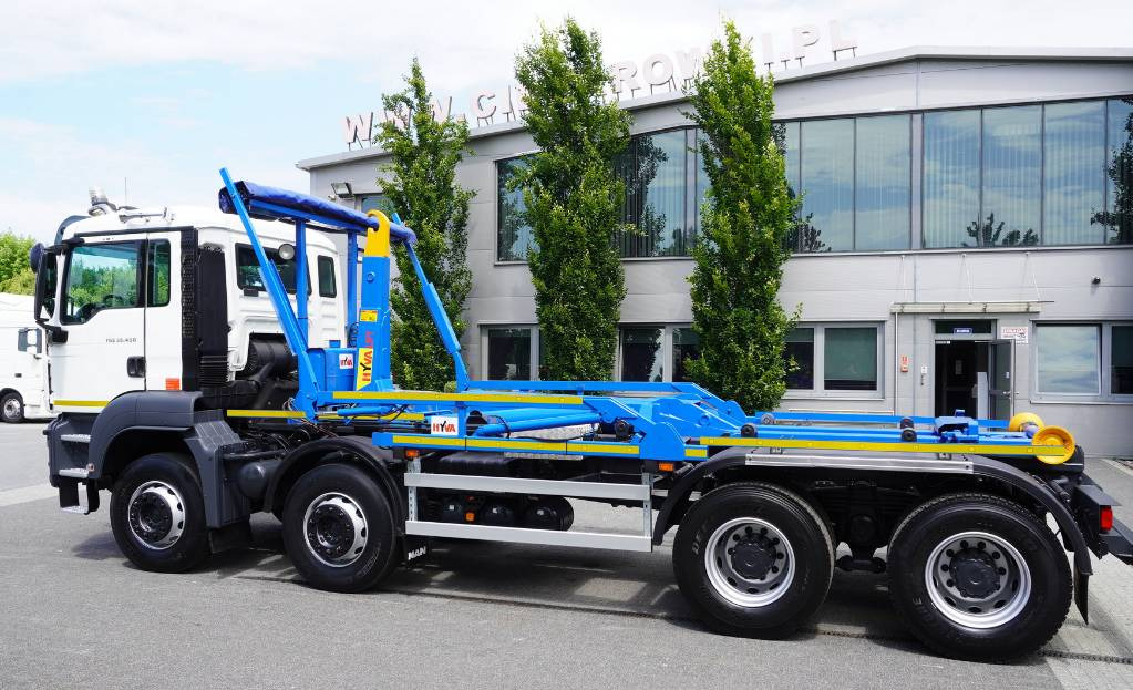 MAN TGS 35.400 8×4 HYVA LIFT 32.56 SE hooklift - Мултилифт с кука камион: снимка 5 MAN TGS 35.400 8×4 HYVA LIFT 32.56 SE hooklift - Мултилифт с кука камион: снимка 5