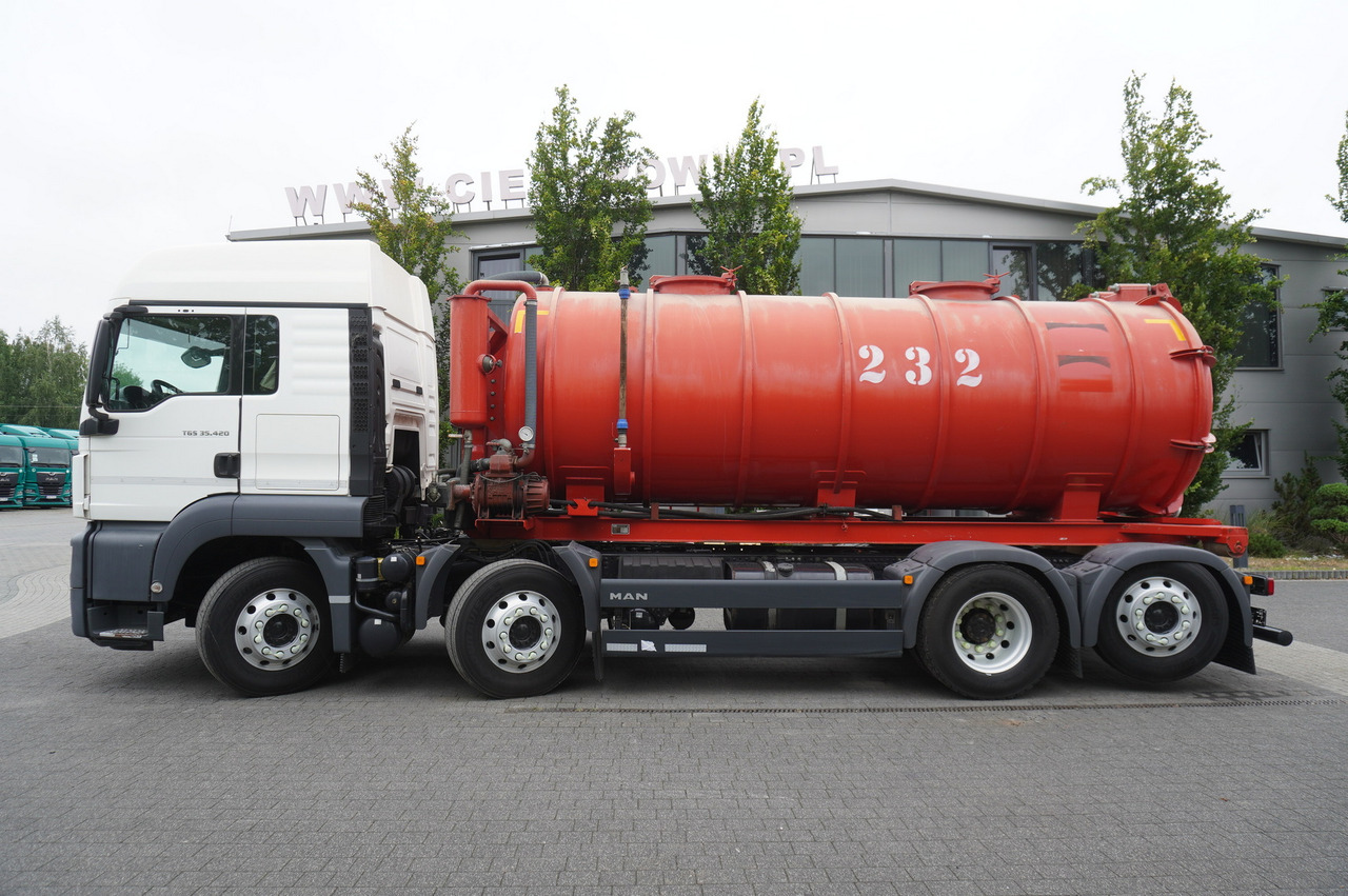 MAN TGS 35.420 8×2 / NEW septic barrel 13000 L / 3 steered axles - Камион цистерна: снимка 2 MAN TGS 35.420 8×2 / NEW septic barrel 13000 L / 3 steered axles - Камион цистерна: снимка 2