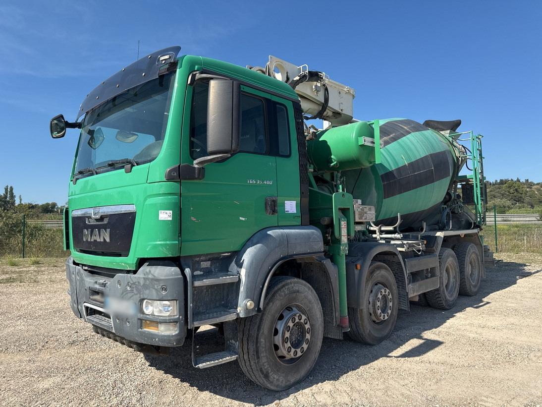 MAN TGS 35.480 8x4 Concrete Mixer Pump truck / Putzmeister M24-3 / 1600 MTH! - Бетон помпа: снимка 2 MAN TGS 35.480 8x4 Concrete Mixer Pump truck / Putzmeister M24-3 / 1600 MTH! - Бетон помпа: снимка 2