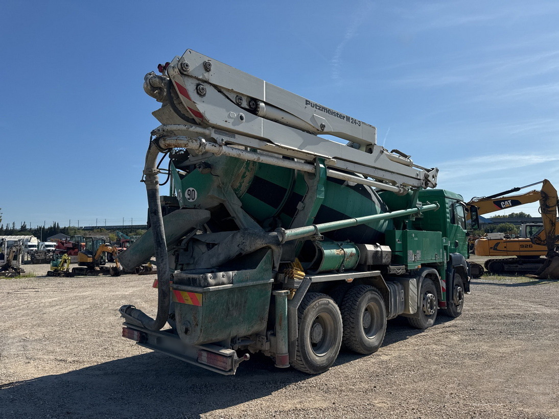 MAN TGS 35.480 8x4 Concrete Mixer Pump truck / Putzmeister M24-3 / 1600 MTH! - Бетоновоз: снимка 3 MAN TGS 35.480 8x4 Concrete Mixer Pump truck / Putzmeister M24-3 / 1600 MTH! - Бетоновоз: снимка 3
