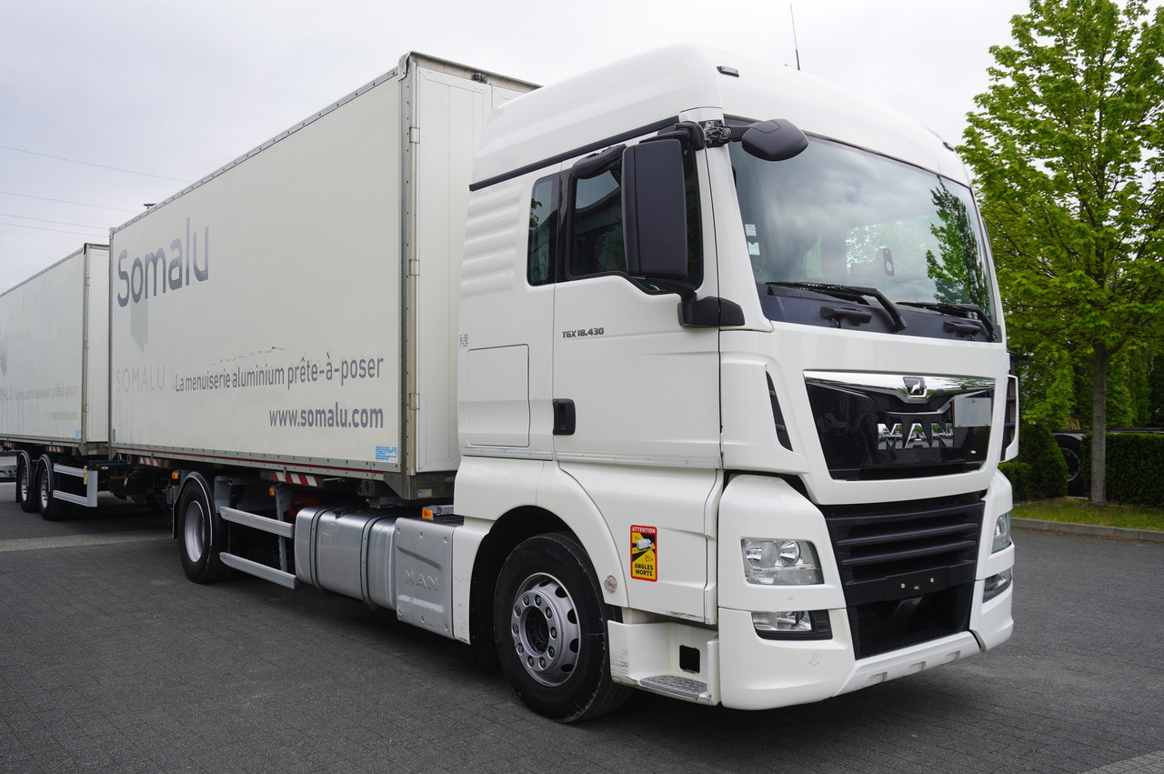 MAN TGX 18.430 / 18 EPAL box / Fruehauf 18 EPAL box trailer / 2021 - Камион фургон: снимка 5 MAN TGX 18.430 / 18 EPAL box / Fruehauf 18 EPAL box trailer / 2021 - Камион фургон: снимка 5