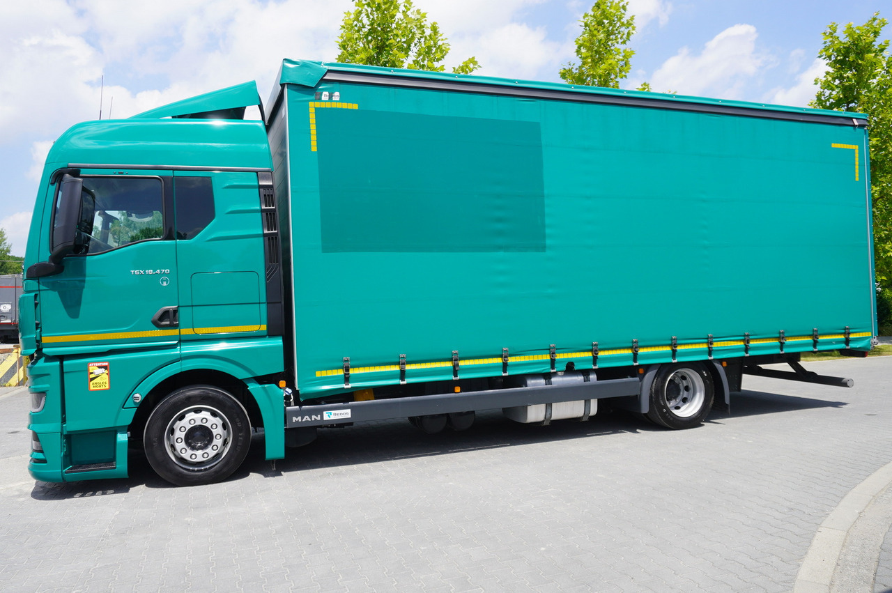MAN TGX 18.470 / 2022 / Curtainsider 19 EPAL / Retarder / 15 units - Камион с брезент: снимка 3 MAN TGX 18.470 / 2022 / Curtainsider 19 EPAL / Retarder / 15 units - Камион с брезент: снимка 3