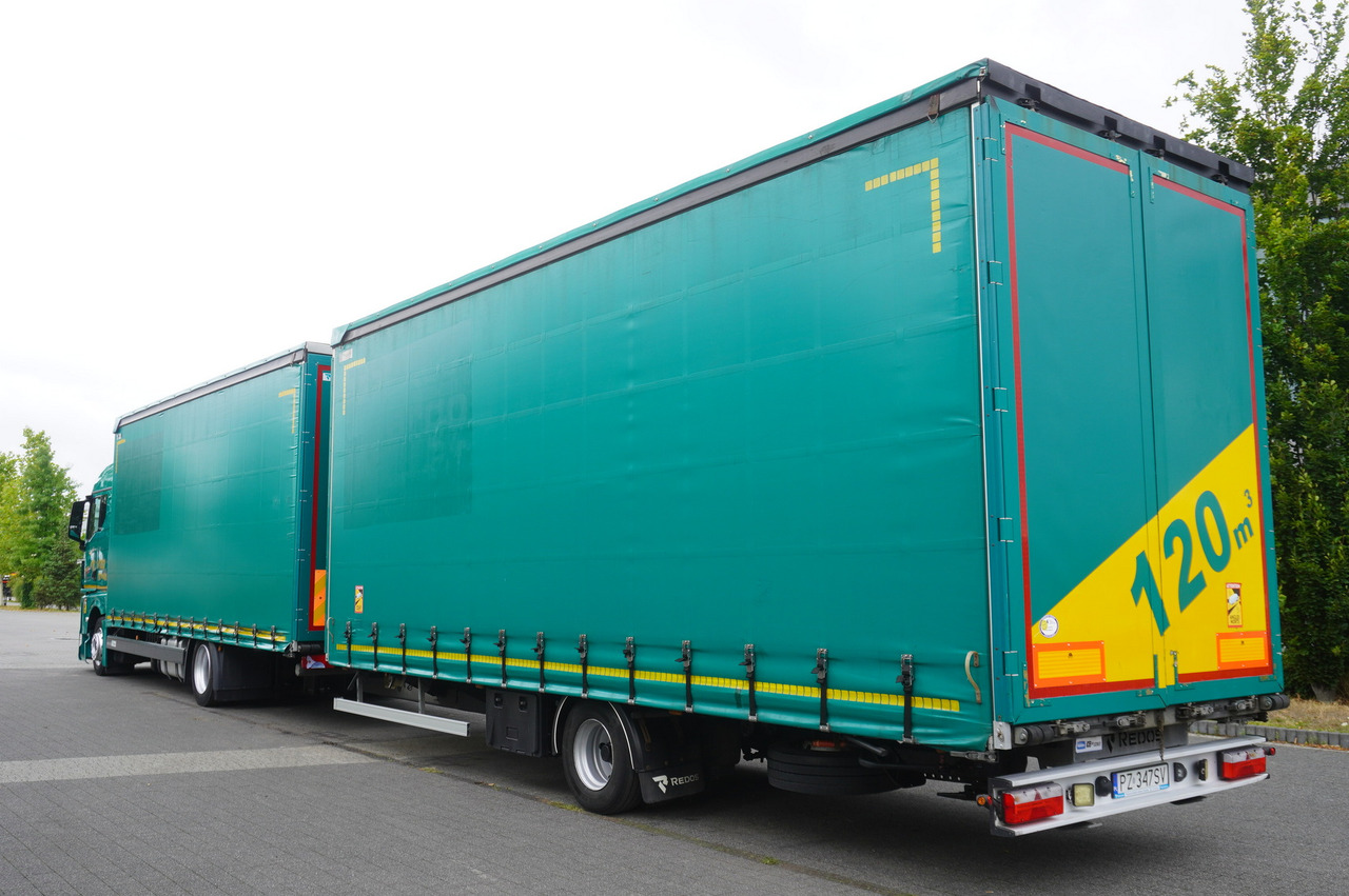 MAN TGX 18.470 / Trailer 19 EPAL / Curtainsider 19 EPAL / 2022 / Retarder / 15 units - Камион с брезент: снимка 3 MAN TGX 18.470 / Trailer 19 EPAL / Curtainsider 19 EPAL / 2022 / Retarder / 15 units - Камион с брезент: снимка 3