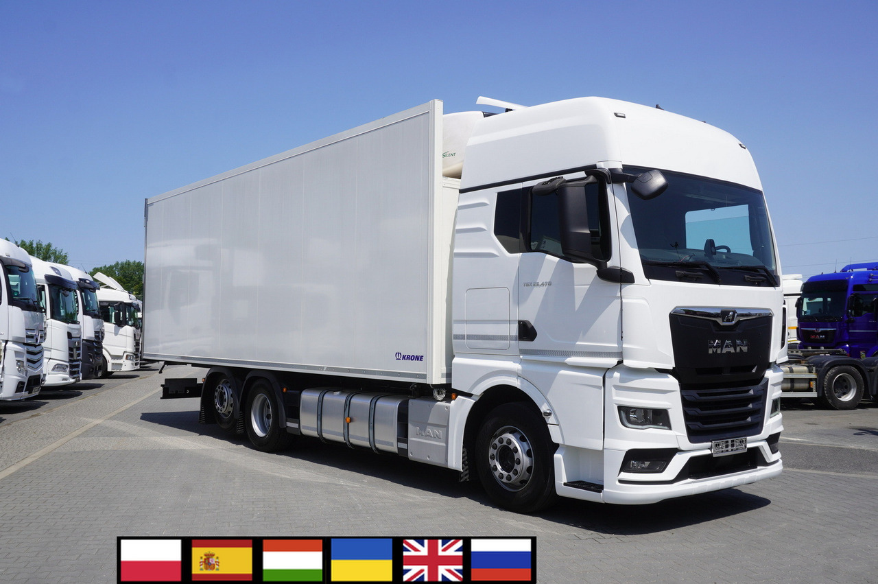 MAN TGX 26.470 / 2022 / Krone Refrigerator 40 EPAL Multitemp Dopplestock / Carrier Supra 950 MT - Рефрижератор камион: снимка 1 MAN TGX 26.470 / 2022 / Krone Refrigerator 40 EPAL Multitemp Dopplestock / Carrier Supra 950 MT - Рефрижератор камион: снимка 1