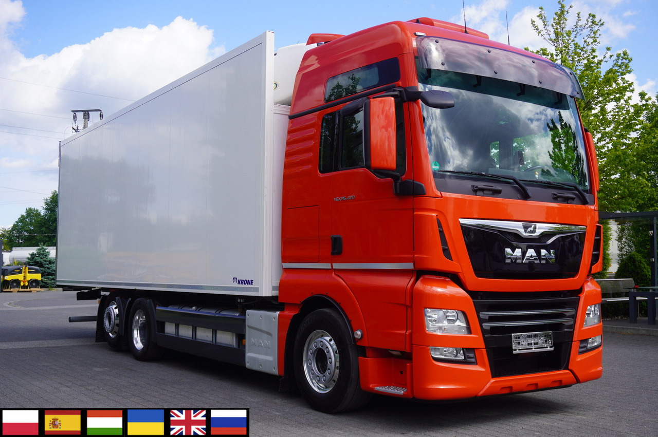 MAN TGX 26.470 / Krone refrigerator bitemperature doppelstock 20 EPAL / Carrier Supra 1250 MT - Рефрижератор камион: снимка 1 MAN TGX 26.470 / Krone refrigerator bitemperature doppelstock 20 EPAL / Carrier Supra 1250 MT - Рефрижератор камион: снимка 1