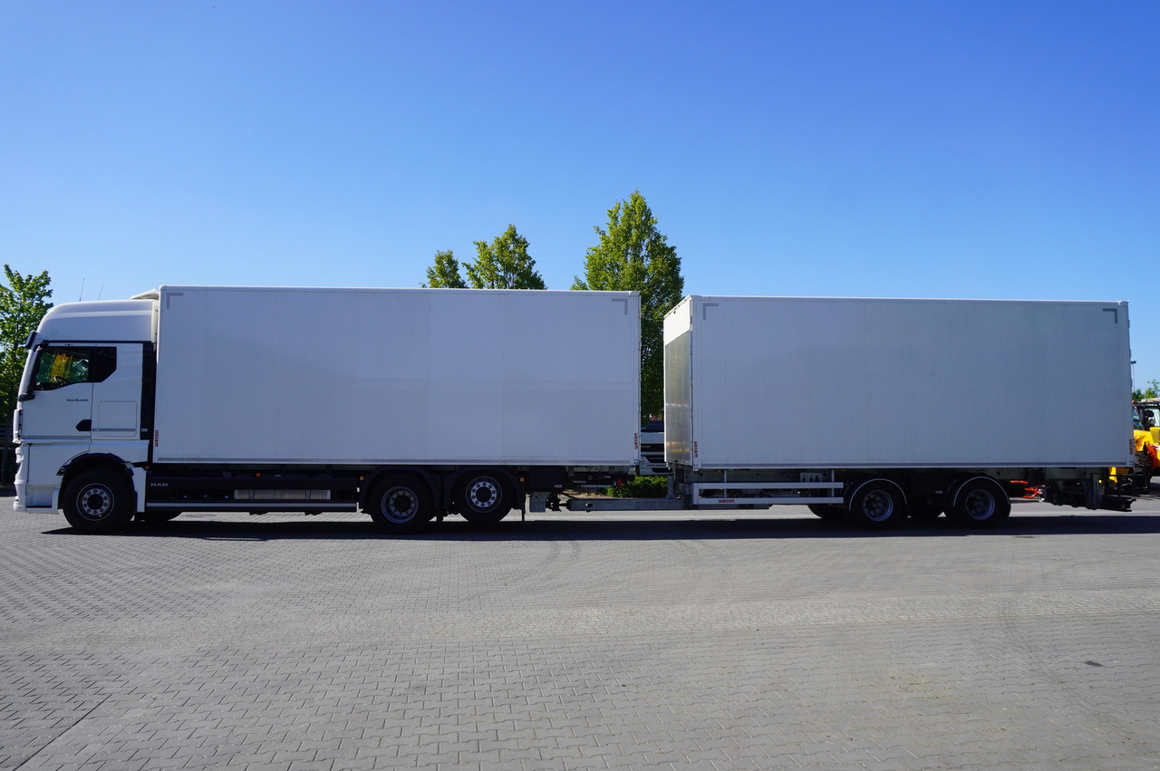 Камион фургон MAN TGX 26.480 6×2-2 LL CH NEW / 19 EPAL box / New Wecon walkthrough box trailer 19 EPAL / 2025.06 !!!: снимка 20