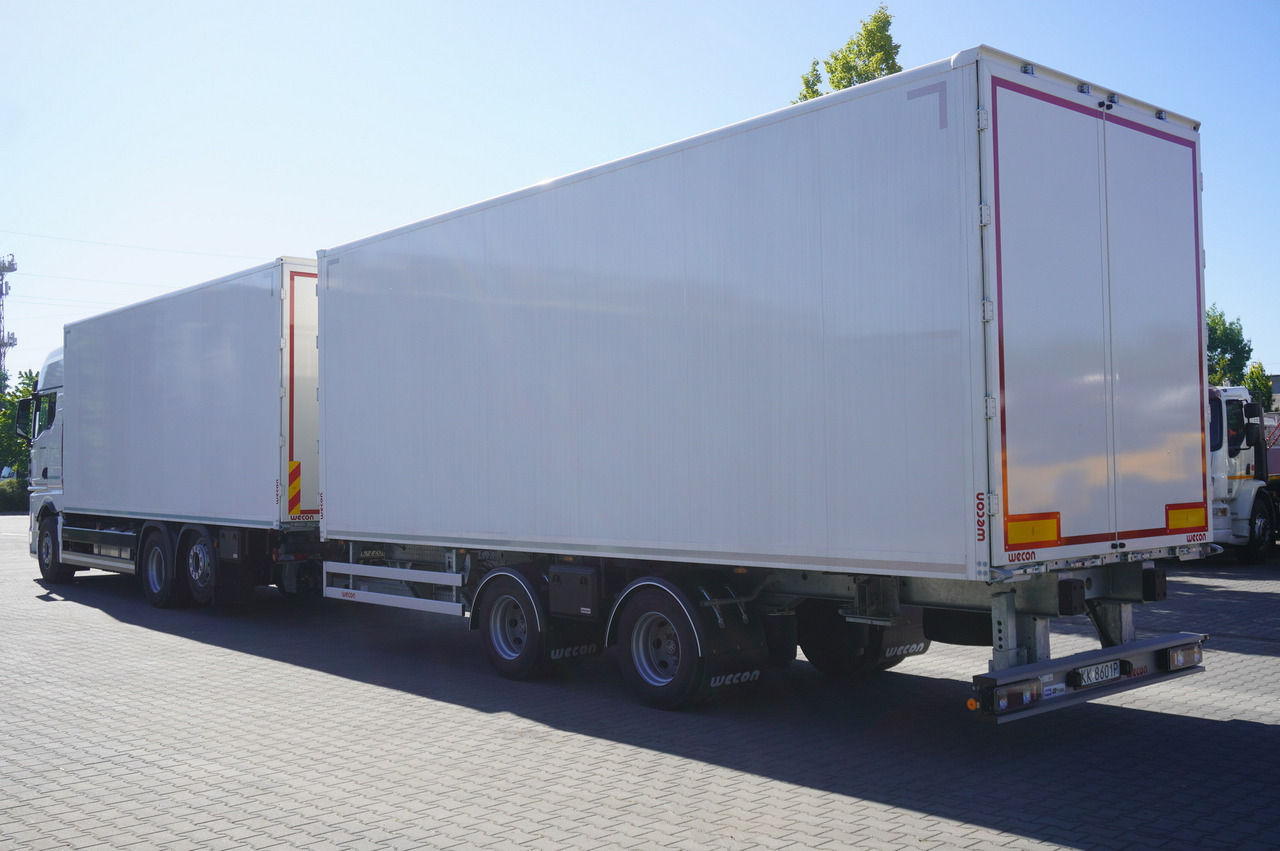 MAN TGX 26.480 6×2-2 LL CH NEW / 19 EPAL box / New Wecon walkthrough box trailer 19 EPAL / 2025.06 !!! - Камион фургон: снимка 3 MAN TGX 26.480 6×2-2 LL CH NEW / 19 EPAL box / New Wecon walkthrough box trailer 19 EPAL / 2025.06 !!! - Камион фургон: снимка 3