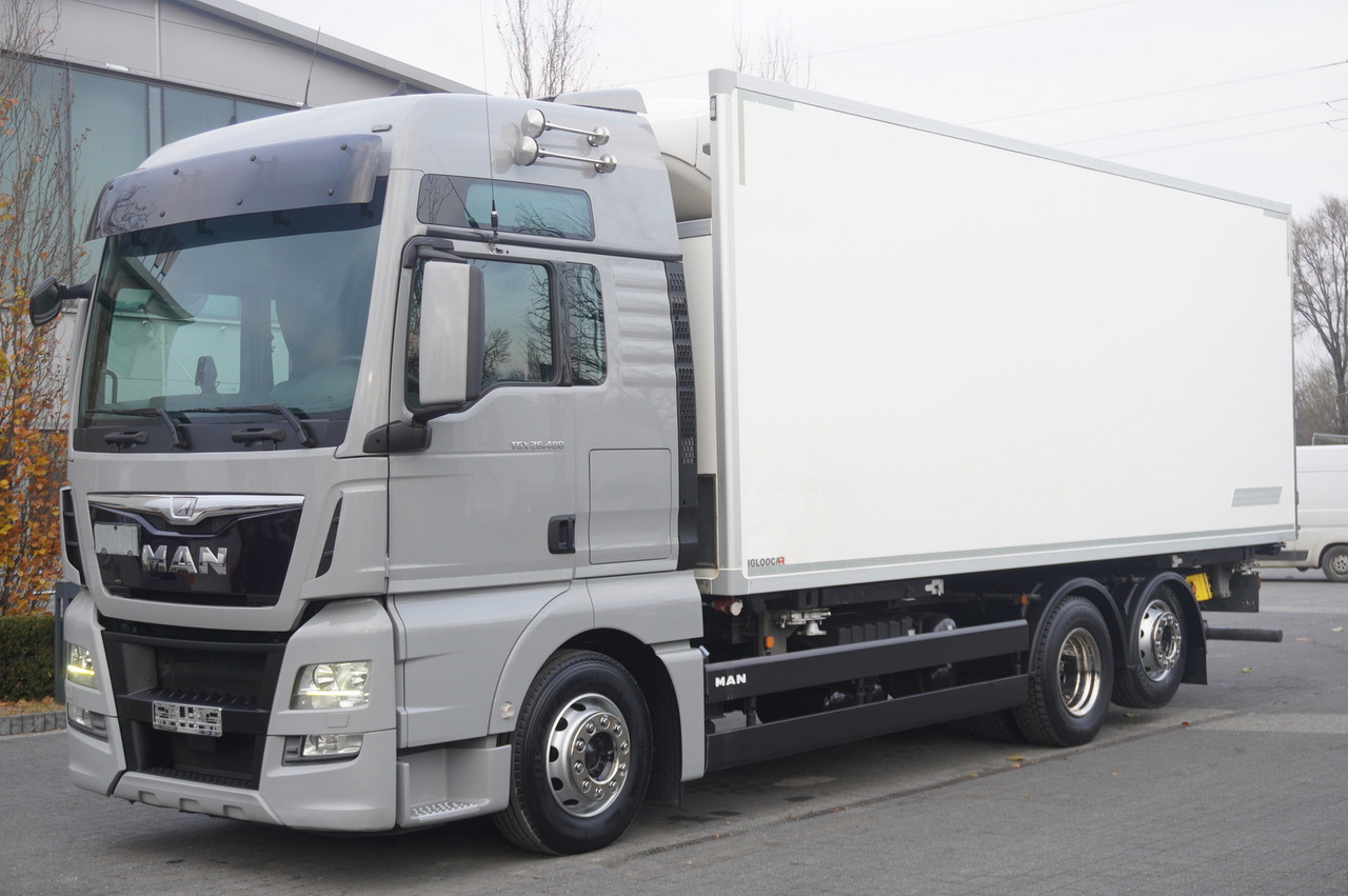 MAN TGX 26.480 / 6x2 / Chłodnia BDF Igloocar 18 palet / Thermoking - Рефрижератор камион: снимка 1 MAN TGX 26.480 / 6x2 / Chłodnia BDF Igloocar 18 palet / Thermoking - Рефрижератор камион: снимка 1