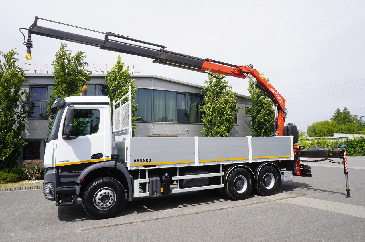 MERCEDES-BENZ AROCS 2636 Flatbed / HDS FASSI F175 7.7 T / 150,000 km - Автокран: снимка 4 MERCEDES-BENZ AROCS 2636 Flatbed / HDS FASSI F175 7.7 T / 150,000 km - Автокран: снимка 4