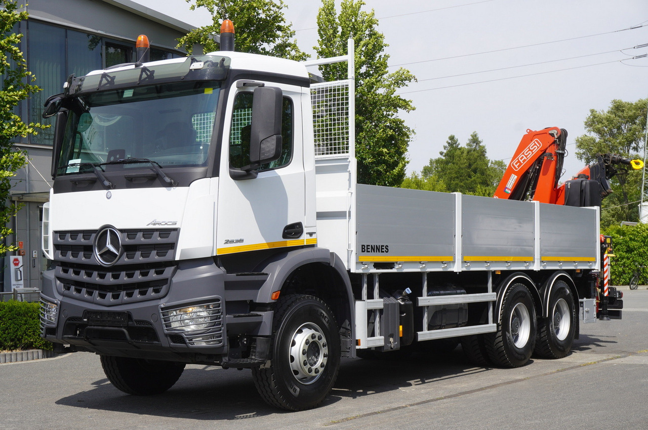 MERCEDES-BENZ AROCS 2636 Flatbed / HDS FASSI F175 7.7 T / 150,000 km - Автокран: снимка 3 MERCEDES-BENZ AROCS 2636 Flatbed / HDS FASSI F175 7.7 T / 150,000 km - Автокран: снимка 3