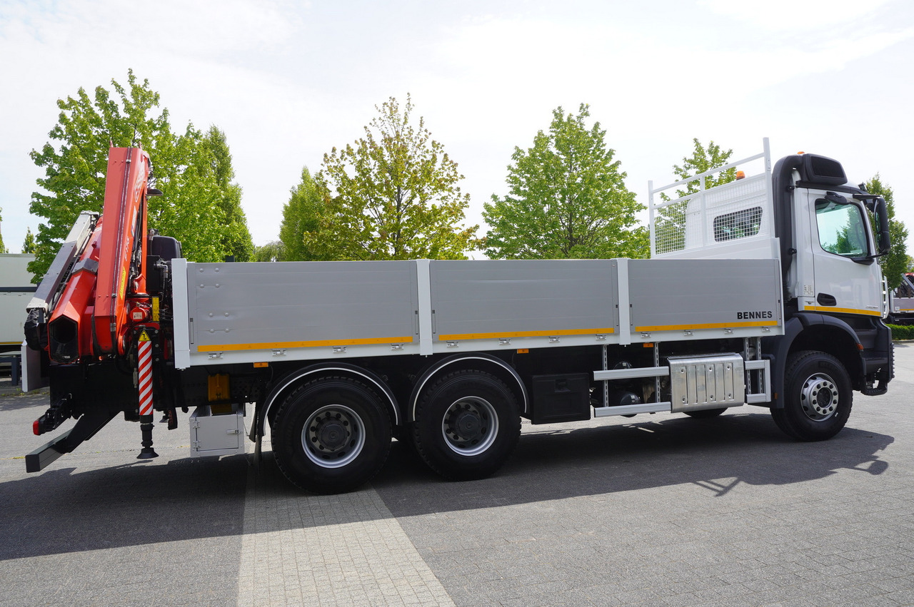 Камион с кран MERCEDES-BENZ AROCS 2636 Flatbed / HDS FASSI F175 7.7 T / 150,000 km: снимка 10
