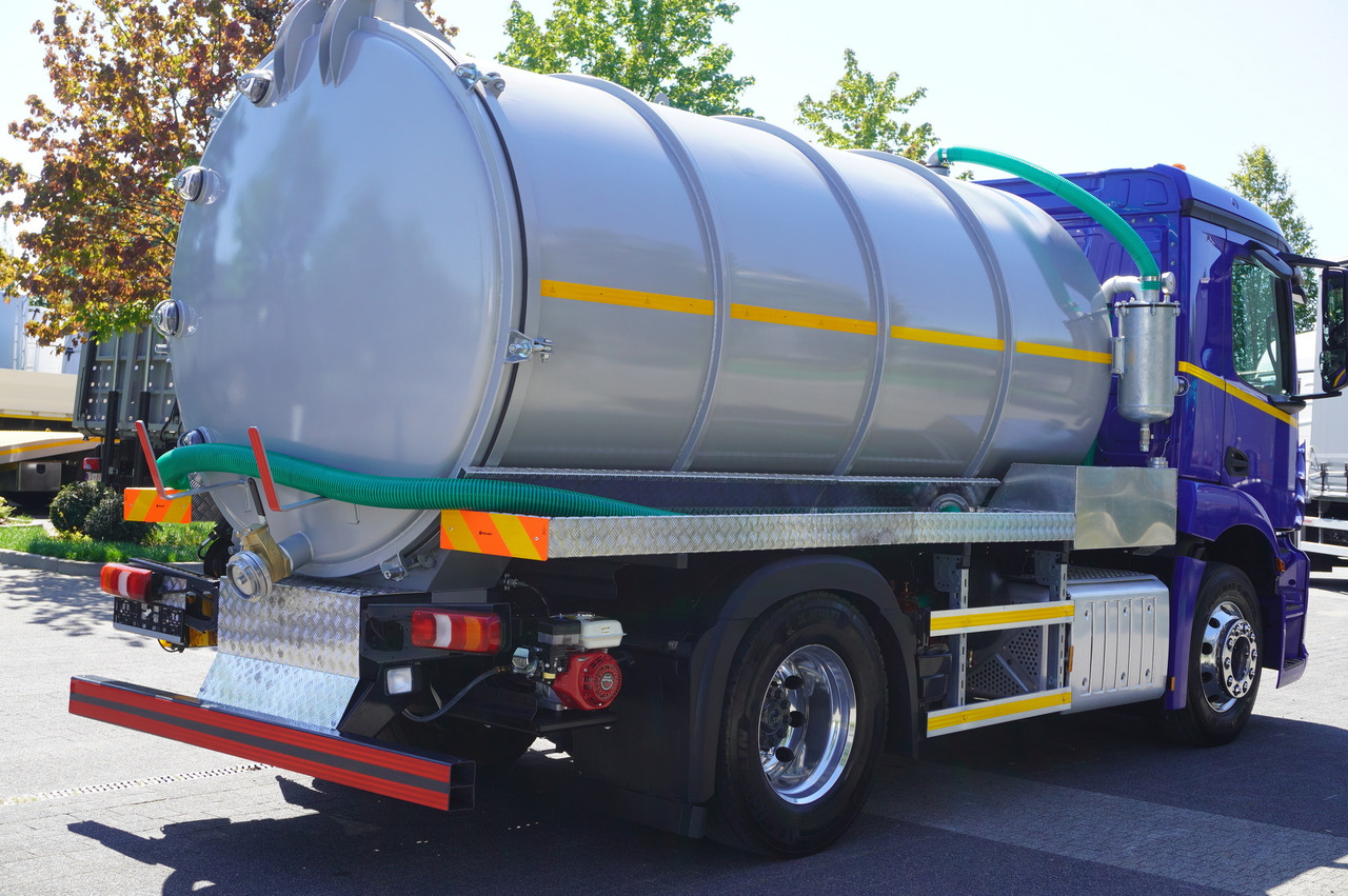 MERCEDES-BENZ Actros 18.35 LS / Body NEW septic tank (08/2025) 11000 l / 280000 kilometers! - Цистерна за течен тор: снимка 5 MERCEDES-BENZ Actros 18.35 LS / Body NEW septic tank (08/2025) 11000 l / 280000 kilometers! - Цистерна за течен тор: снимка 5
