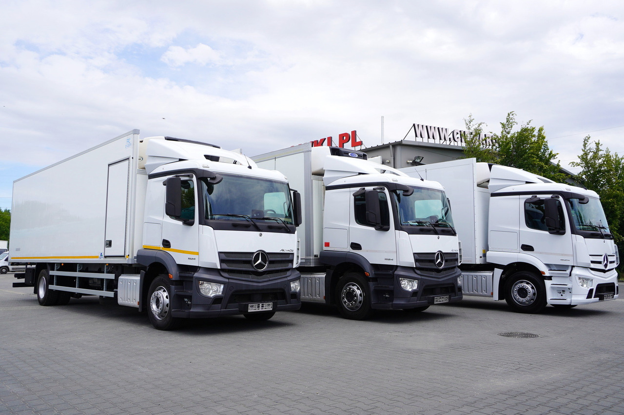 MERCEDES-BENZ Actros 1824 / Refrigerator 22 EPAL / Carrier Supra 1250 / Sleeping cabin / 3 units - Рефрижератор камион: снимка 3 MERCEDES-BENZ Actros 1824 / Refrigerator 22 EPAL / Carrier Supra 1250 / Sleeping cabin / 3 units - Рефрижератор камион: снимка 3