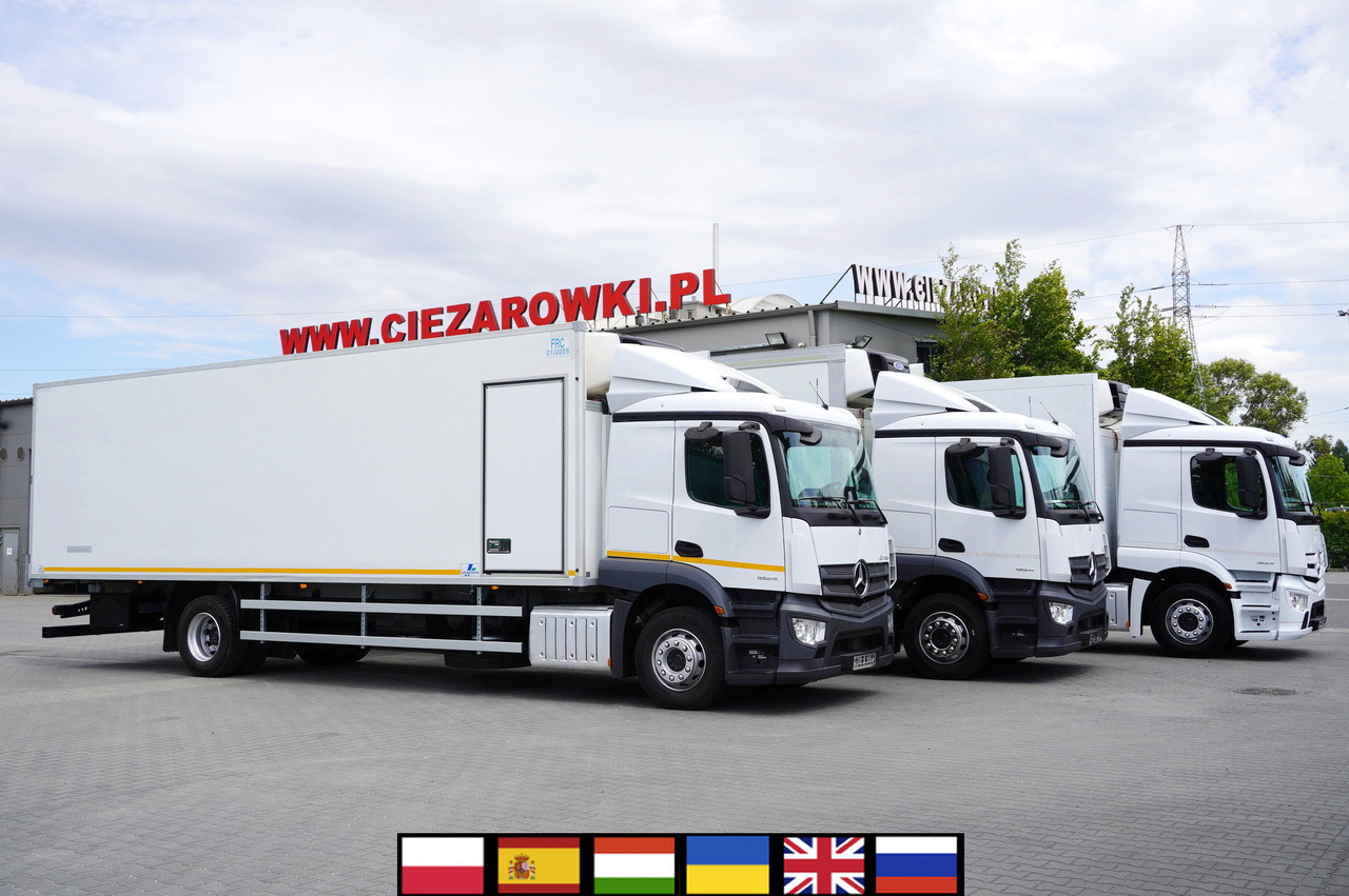 MERCEDES-BENZ Actros 1824 / Refrigerator 22 EPAL / Carrier Supra 1250 / Sleeping cabin / 3 units - Рефрижератор камион: снимка 1 MERCEDES-BENZ Actros 1824 / Refrigerator 22 EPAL / Carrier Supra 1250 / Sleeping cabin / 3 units - Рефрижератор камион: снимка 1