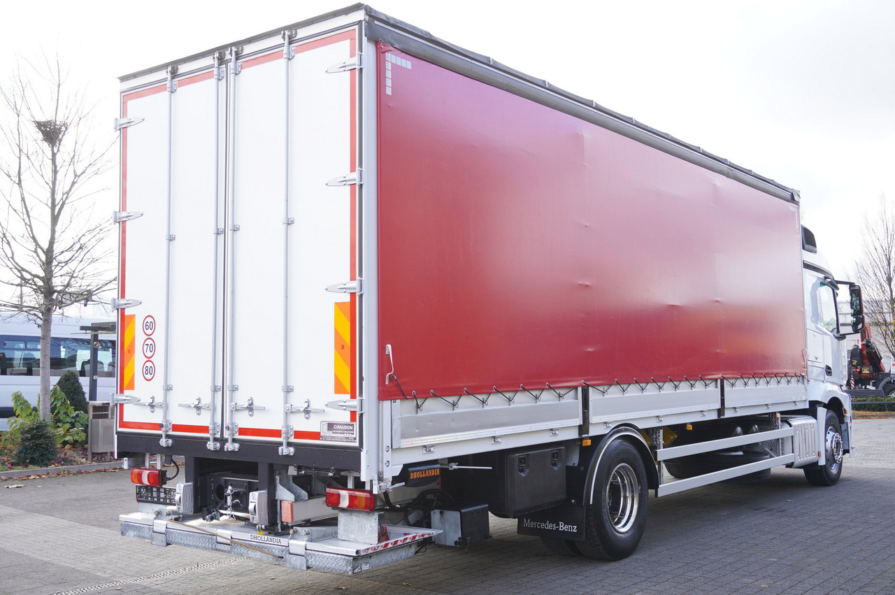 MERCEDES-BENZ Actros 1835 E6 4×2 / Curtainsider 21 pallets / tail lift 1.5t - Камион с брезент: снимка 3 MERCEDES-BENZ Actros 1835 E6 4×2 / Curtainsider 21 pallets / tail lift 1.5t - Камион с брезент: снимка 3