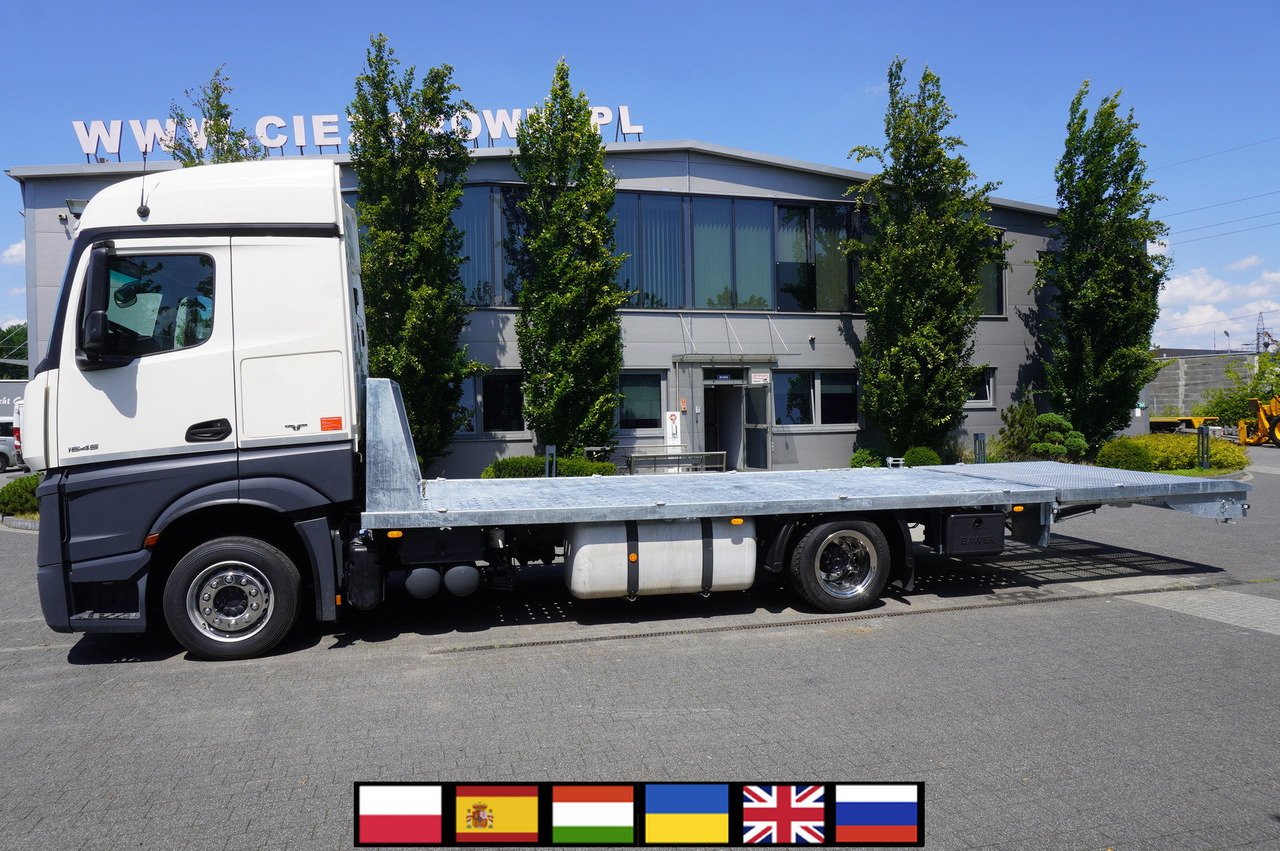 MERCEDES-BENZ Actros 1845 4×2 E6 / NEW tow truck platform 8.3 m / Sleeper cab - Камион пътна помощ: снимка 1 MERCEDES-BENZ Actros 1845 4×2 E6 / NEW tow truck platform 8.3 m / Sleeper cab - Камион пътна помощ: снимка 1