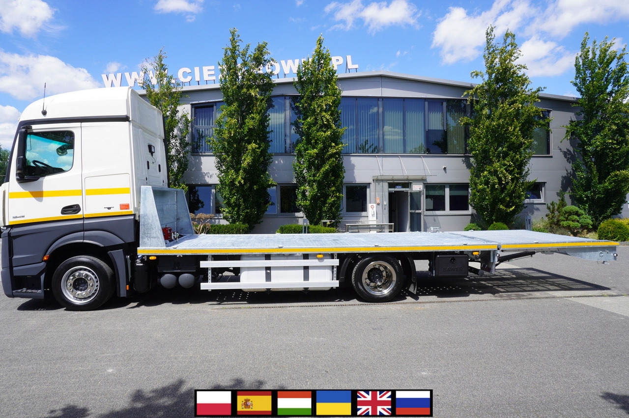 MERCEDES-BENZ Actros 1845 4×2 E6 / NEW tow truck platform 8.3 m / Sleeper cab - Камион пътна помощ: снимка 1 MERCEDES-BENZ Actros 1845 4×2 E6 / NEW tow truck platform 8.3 m / Sleeper cab - Камион пътна помощ: снимка 1
