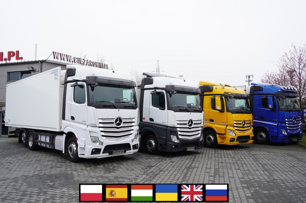 MERCEDES-BENZ Actros 2543 E6 6×2 / Refrigerated truck / ATP/FRC / 20 pallets / 260000 km!!! - Рефрижератор камион: снимка 1 MERCEDES-BENZ Actros 2543 E6 6×2 / Refrigerated truck / ATP/FRC / 20 pallets / 260000 km!!! - Рефрижератор камион: снимка 1
