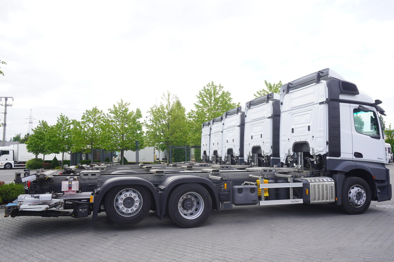 MERCEDES-BENZ Actros 2545 6×2 MP5 / ADR AT / 12 units - Контейнеровоз/ Сменна каросерия камион: снимка 3 MERCEDES-BENZ Actros 2545 6×2 MP5 / ADR AT / 12 units - Контейнеровоз/ Сменна каросерия камион: снимка 3