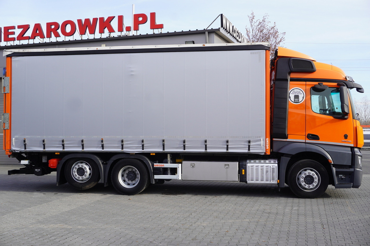 MERCEDES-BENZ Actros 2545 6×2 MP5 / FULL ADR / Curtainsider 17 EPAL - Камион с брезент: снимка 3 MERCEDES-BENZ Actros 2545 6×2 MP5 / FULL ADR / Curtainsider 17 EPAL - Камион с брезент: снимка 3