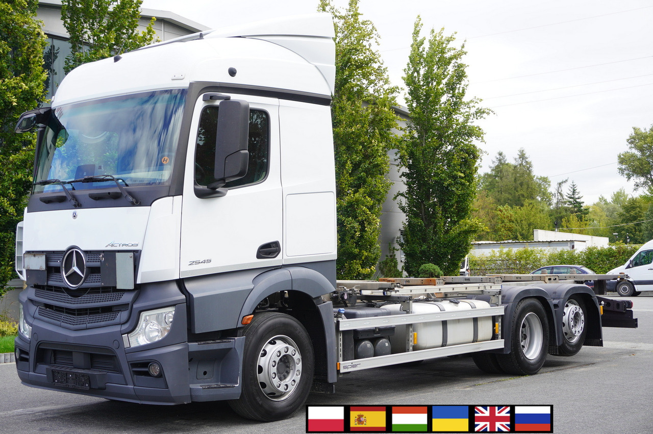 MERCEDES-BENZ Actros 2545 6×2 MP5 / Full ADR / 2 units - Контейнеровоз/ Сменна каросерия камион: снимка 1 MERCEDES-BENZ Actros 2545 6×2 MP5 / Full ADR / 2 units - Контейнеровоз/ Сменна каросерия камион: снимка 1
