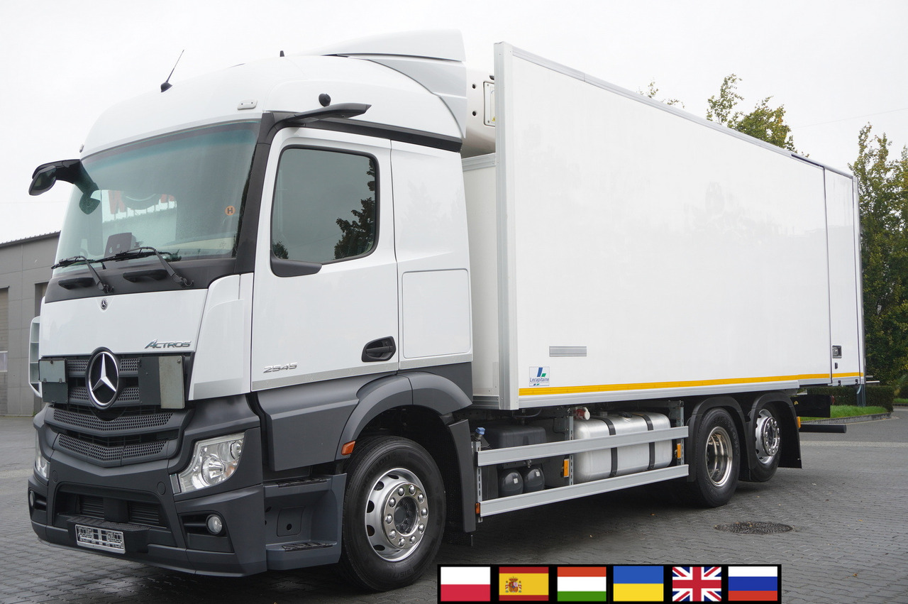 MERCEDES-BENZ Actros 2545 MP5 / Lecapitaine 18 EPAL refrigerator / Bitemperature / Carrier Supra 850 MT / ADR AT - Рефрижератор камион: снимка 1 MERCEDES-BENZ Actros 2545 MP5 / Lecapitaine 18 EPAL refrigerator / Bitemperature / Carrier Supra 850 MT / ADR AT - Рефрижератор камион: снимка 1