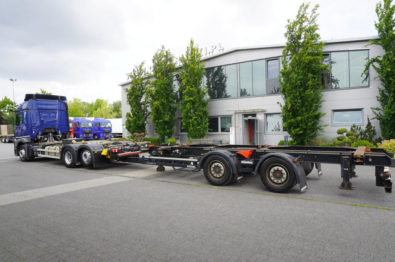 MERCEDES-BENZ Actros 2546 MP5 / BDF / 16.2 T load capacity / trailer BDF Kogel - Контейнеровоз/ Сменна каросерия камион: снимка 3 MERCEDES-BENZ Actros 2546 MP5 / BDF / 16.2 T load capacity / trailer BDF Kogel - Контейнеровоз/ Сменна каросерия камион: снимка 3