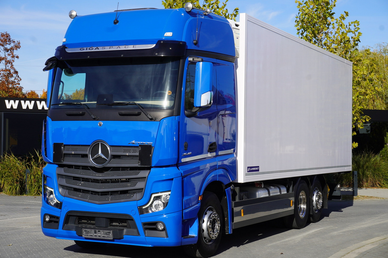 MERCEDES-BENZ Actros 2548 E6 / GIGA / Cab Lounge chair / Lamberet Refrigerator / Carrier Supra 950 - Рефрижератор камион: снимка 1 MERCEDES-BENZ Actros 2548 E6 / GIGA / Cab Lounge chair / Lamberet Refrigerator / Carrier Supra 950 - Рефрижератор камион: снимка 1