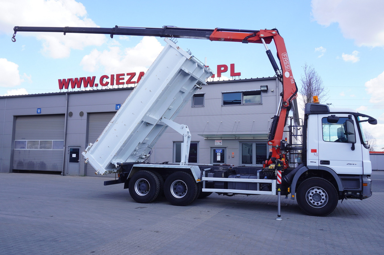 MERCEDES-BENZ Actros 2641 6×4 E5 / Crane / Dumper / 110000 km! - Бордови камион, Камион с кран: снимка 3 MERCEDES-BENZ Actros 2641 6×4 E5 / Crane / Dumper / 110000 km! - Бордови камион, Камион с кран: снимка 3