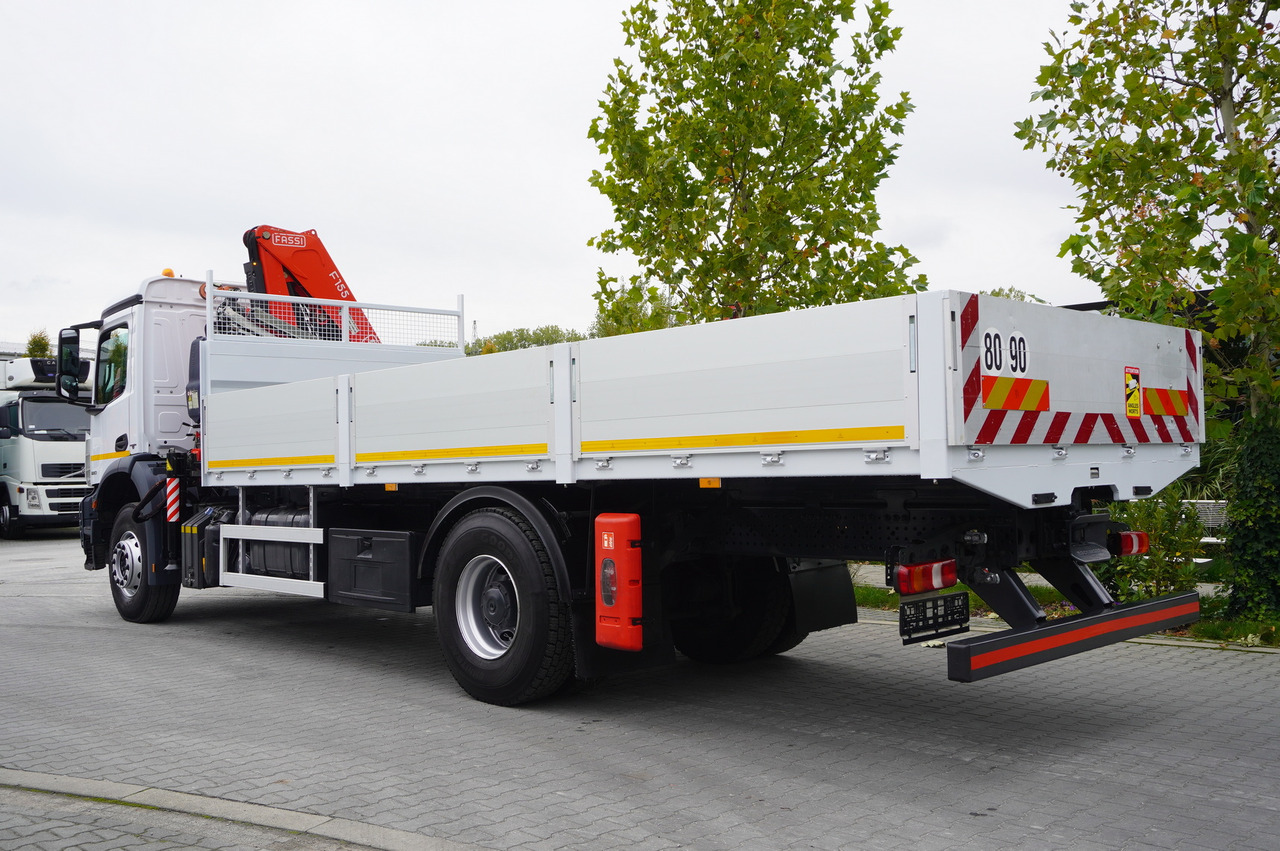 MERCEDES-BENZ Arocs 1830 / Flatbed 16 EPAL / HDS Fassi 155 / Reach 8 m / Load capacity 6160 kg - Бордови камион, Камион с кран: снимка 5 MERCEDES-BENZ Arocs 1830 / Flatbed 16 EPAL / HDS Fassi 155 / Reach 8 m / Load capacity 6160 kg - Бордови камион, Камион с кран: снимка 5