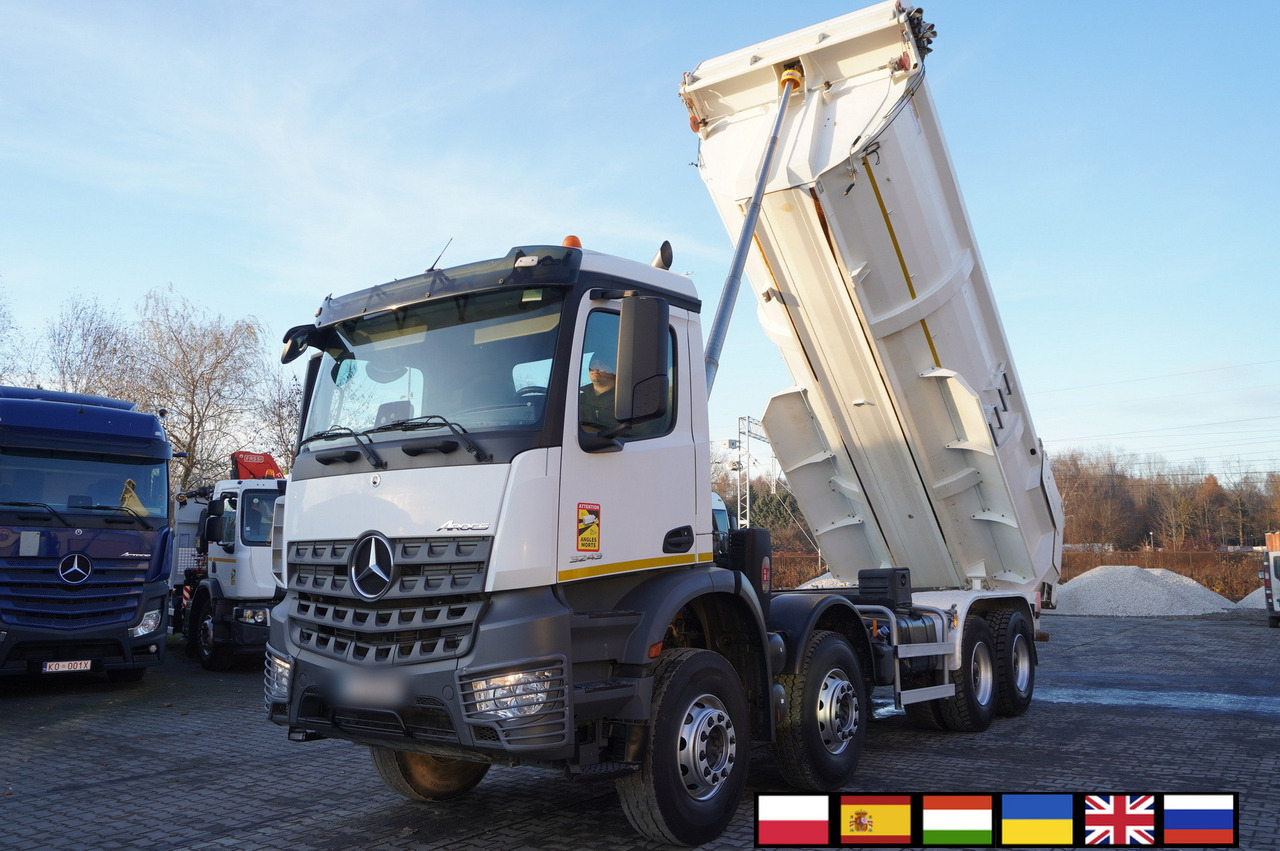 MERCEDES-BENZ Arocs 3243 E6 8x4 / Tipper / 120 tho kilometers! / Retarder - Самосвал: снимка 1 MERCEDES-BENZ Arocs 3243 E6 8x4 / Tipper / 120 tho kilometers! / Retarder - Самосвал: снимка 1