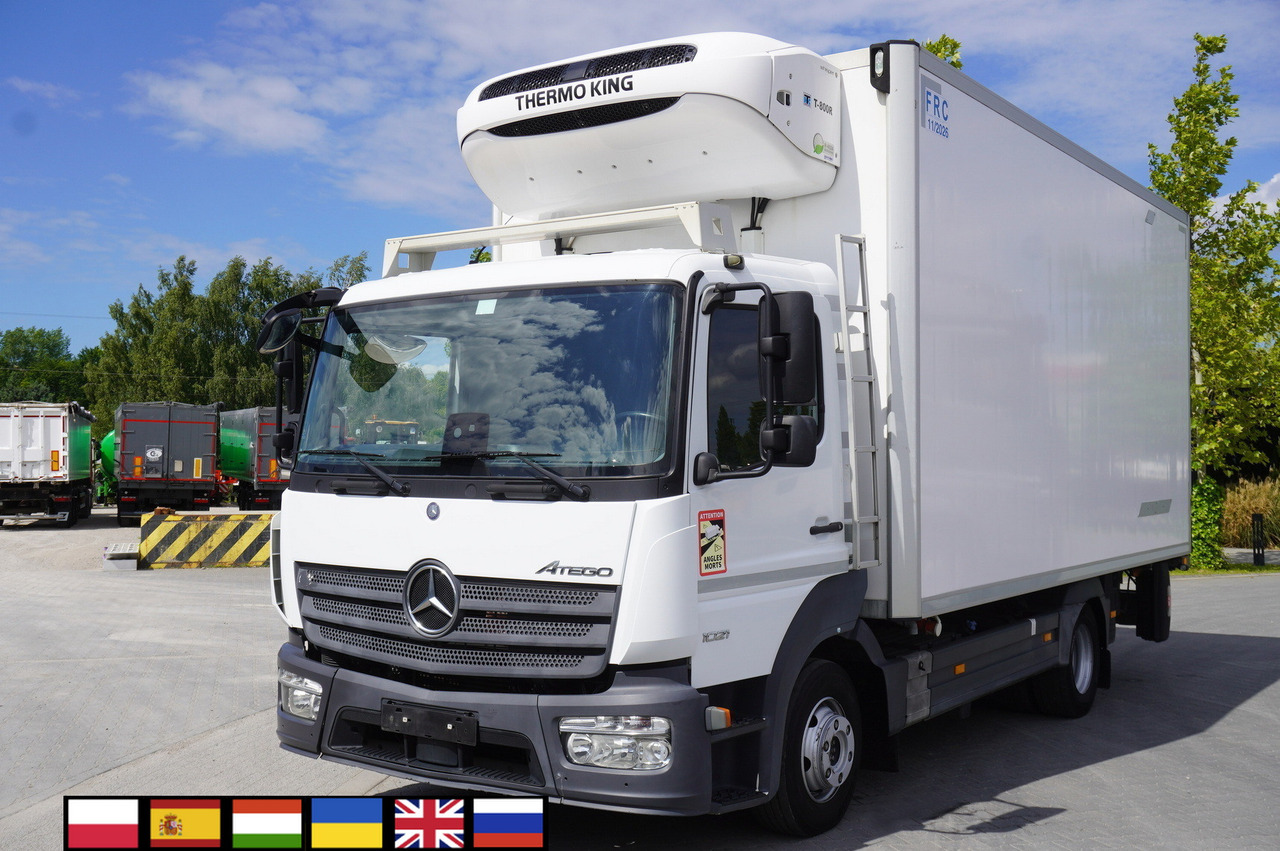 MERCEDES-BENZ Atego 1021 / Lamberet meat hook refrigerator / Carcass elevator 1000 kg / Thermoking T800 R - Рефрижератор камион, Камион с кран: снимка 1 MERCEDES-BENZ Atego 1021 / Lamberet meat hook refrigerator / Carcass elevator 1000 kg / Thermoking T800 R - Рефрижератор камион, Камион с кран: снимка 1