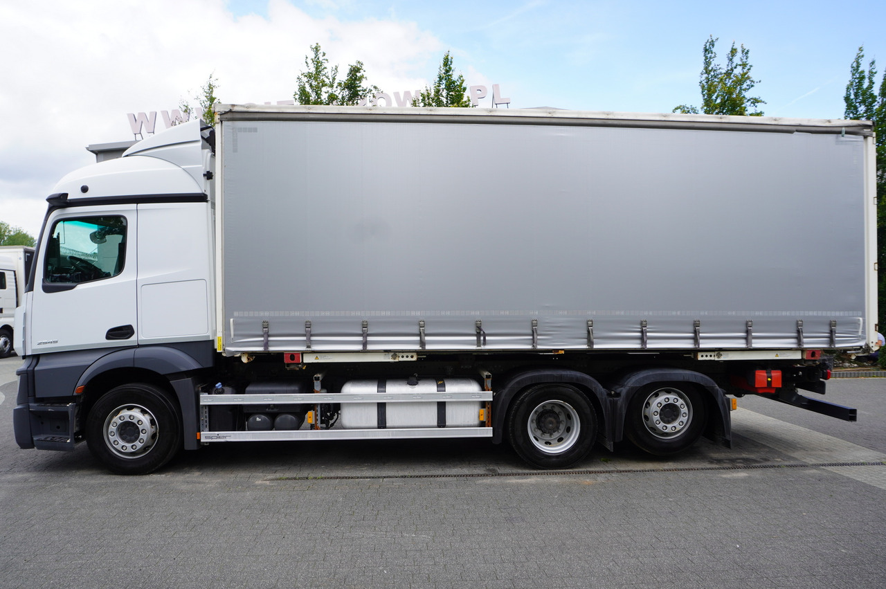 MERCEDES-BENZ Mercedes-Benz Actros 2545 6×2 MP5 / ADR AT / Curtainsider 18 EPAL - Контейнеровоз/ Сменна каросерия камион: снимка 2 MERCEDES-BENZ Mercedes-Benz Actros 2545 6×2 MP5 / ADR AT / Curtainsider 18 EPAL - Контейнеровоз/ Сменна каросерия камион: снимка 2