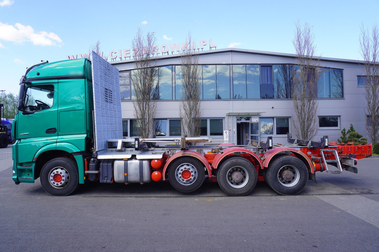 Mercedes-Benz Arocs 3563 8 × 4 / 630 HP / steered axle / Logging superstructure - Камион за дърва: снимка 4 Mercedes-Benz Arocs 3563 8 × 4 / 630 HP / steered axle / Logging superstructure - Камион за дърва: снимка 4