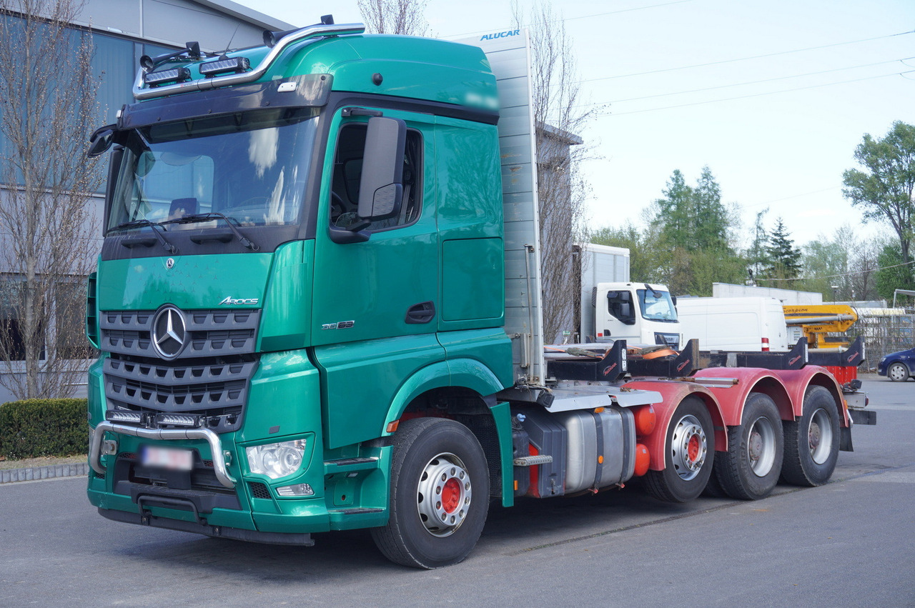 Mercedes-Benz Arocs 3563 8 × 4 / 630 HP / steered axle / Logging superstructure - Камион с кран: снимка 3 Mercedes-Benz Arocs 3563 8 × 4 / 630 HP / steered axle / Logging superstructure - Камион с кран: снимка 3
