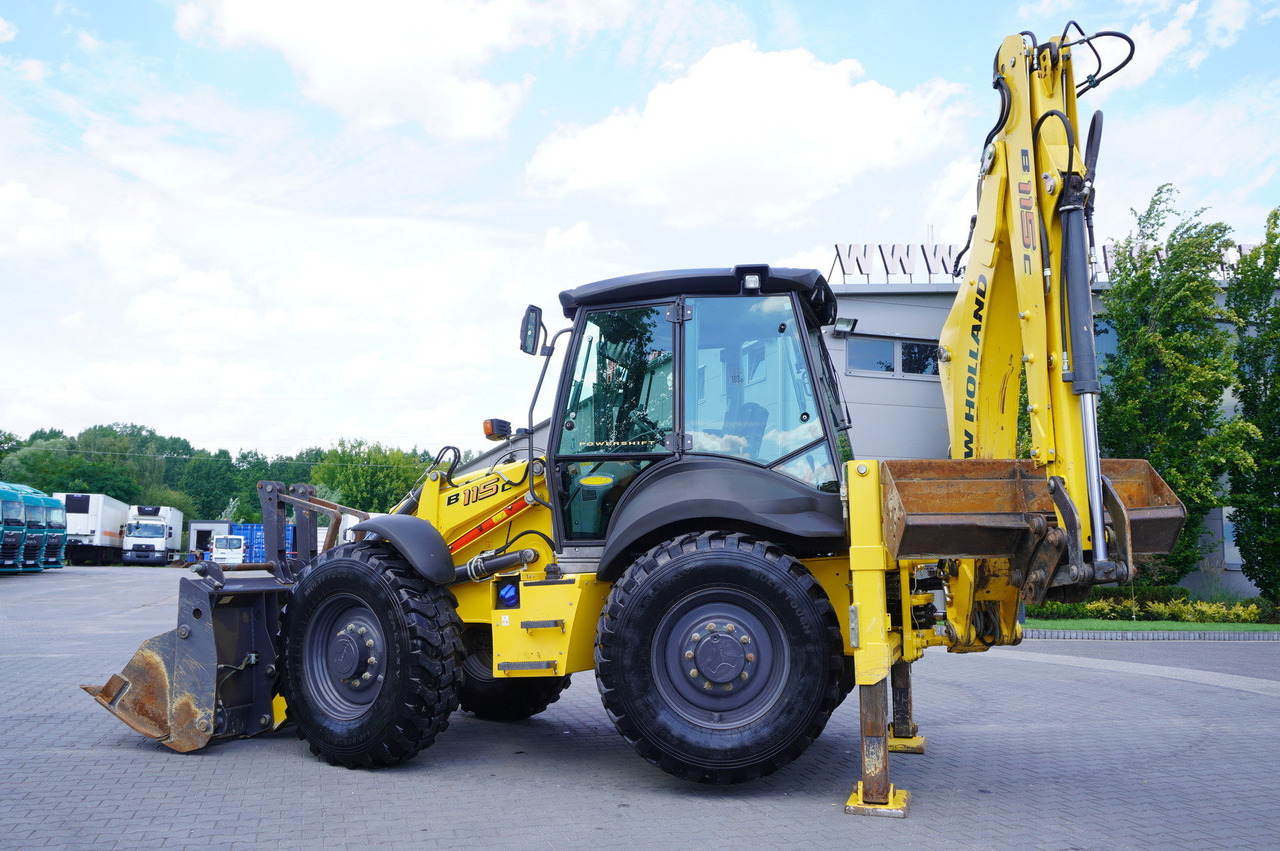 NEW HOLLAND B 115 C backhoe loader / 1000 MTH ! / 2021 - Багер-товарач: снимка 4 NEW HOLLAND B 115 C backhoe loader / 1000 MTH ! / 2021 - Багер-товарач: снимка 4
