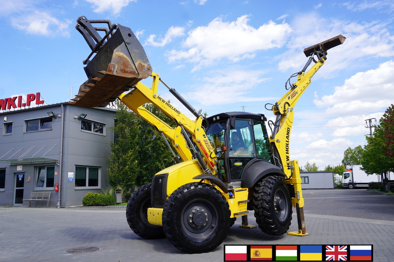 NEW HOLLAND B 115 C backhoe loader / 1000 MTH ! / 2021 - Багер-товарач: снимка 1 NEW HOLLAND B 115 C backhoe loader / 1000 MTH ! / 2021 - Багер-товарач: снимка 1