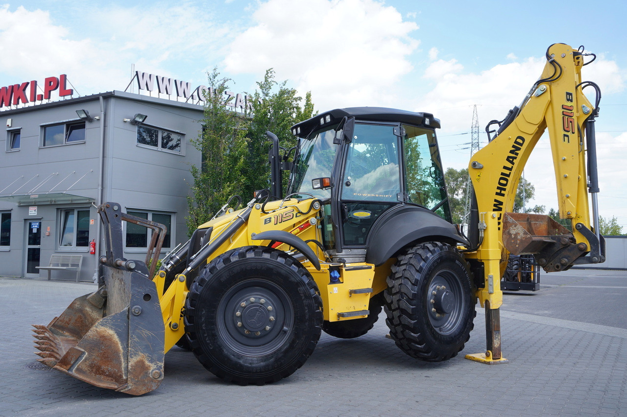 NEW HOLLAND B 115 C backhoe loader / 1000 MTH ! / 2021 - Багер-товарач: снимка 3 NEW HOLLAND B 115 C backhoe loader / 1000 MTH ! / 2021 - Багер-товарач: снимка 3