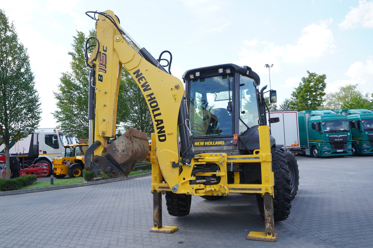 NEW HOLLAND B 115 C backhoe loader / 1000 MTH ! / 2021 - Багер-товарач: снимка 5 NEW HOLLAND B 115 C backhoe loader / 1000 MTH ! / 2021 - Багер-товарач: снимка 5